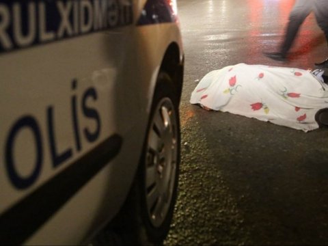 41 yaşlı qadını maşın vurub öldürdü