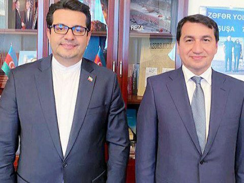 Azərbaycanla İran arasında münasibətlər müzakirə olundu