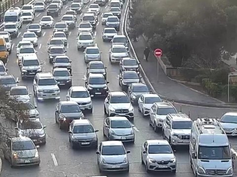 Bakıda tıxac olan yolların SİYAHISI