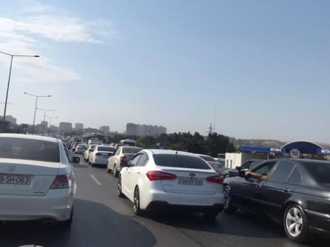 Nasaz maşını yüksək sürətlə idarə edən sürücü cərimələndi