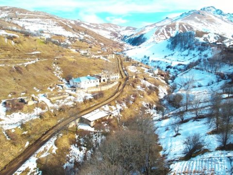 Turşsu kəndi belə qurulur - FOTOLAR