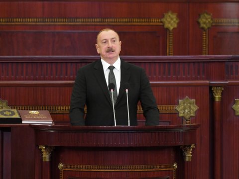 Azərbaycanın hərtərəfli inkişafı üçün əlimdən gələni əsirgəməyəcəyəm - İlham Əliyev
