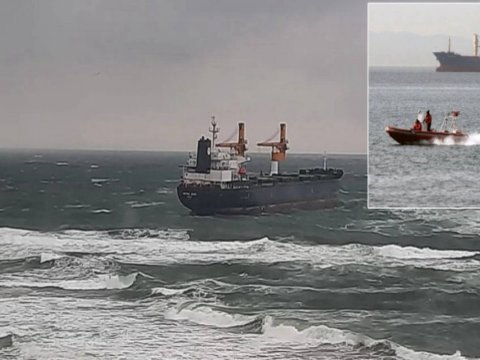 Türkiyədə gəmi batdı