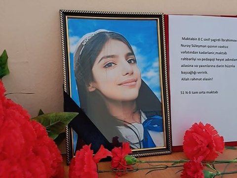 Daha bir məktəbli qızılcadan ÖLDÜ