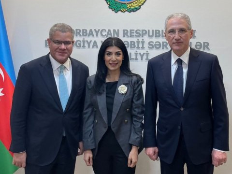 COP26-nın prezidenti ölkəmizdə səfərdədir - F OTO
