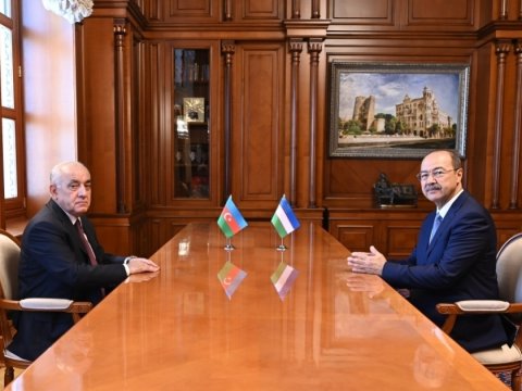 Özbəkistanın Baş naziri Əli Əsədovu təbrik etdi