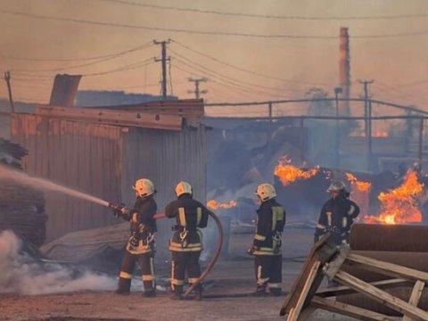 Bakıda iki təmir sexi YANDI