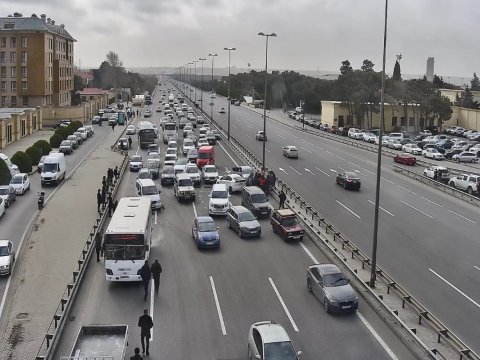 Milli Aviasiya Akademiyasının qaşısında qəza