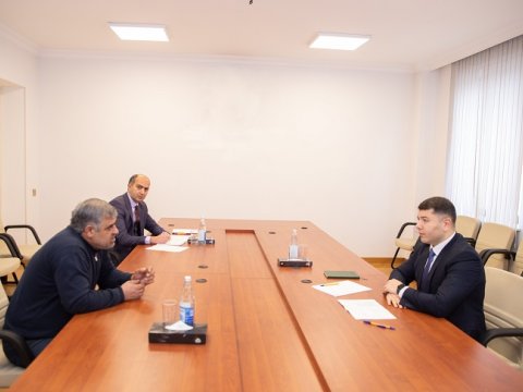 Agentlik sədri Hacıqabulda vətəndaşları qəbul edib