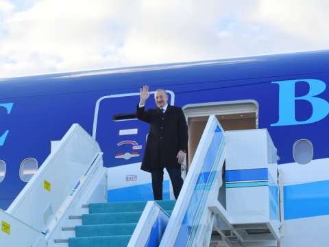 Prezidentin Türkiyə səfəri başa çatdı 