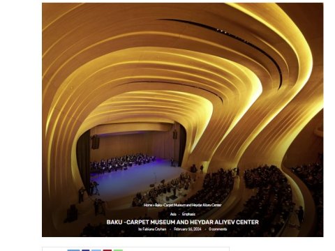 Azərbaycanın turizm potensialı Braziliya mətbuatında işıqlandırıldı