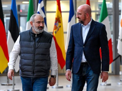 Şarl Mişel Paşinyanla sülhdən DANIŞDI