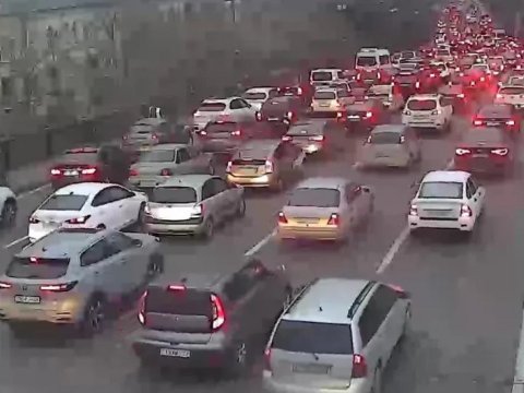Bakının əsas yollarında TIXAC var