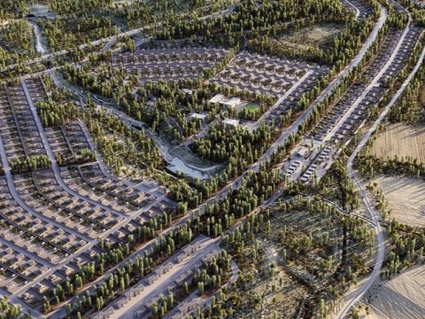 Zəngilanın Alıbəyli kəndinin salınması işlərinə başlanılıb - FOTO