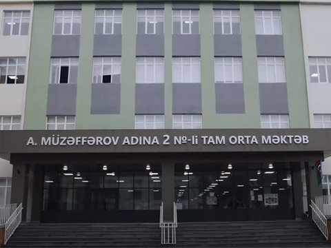 Daha bir məktəb yenilənib - VİDEO