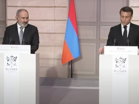 Makron Ermənistana dəstək VƏD ETDİ