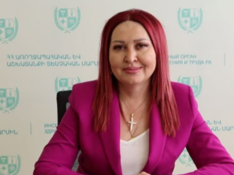 Ermənistanda qadın məmur həbs edildi