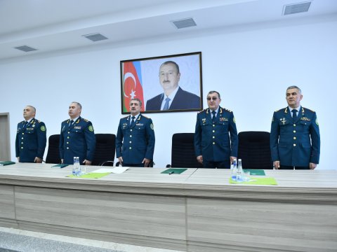Elçin Quliyev xidməti müşavirə keçirdi - FOTO