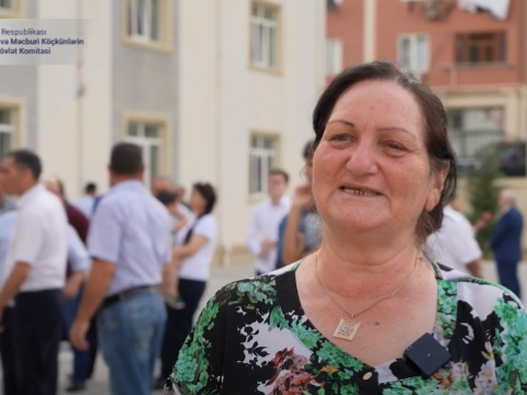 Müvəqqəti yaşayış yerlərindən daimi məskunlaşmaya - VİDEO