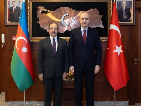 Numan Kurtulmuş Bakıdakı Türkiyə səfiri ilə görüşüb - PAYLAŞIM