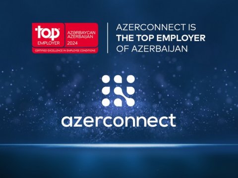 Azerconnect şirkəti Azərbaycanın ən yaxşı işəgötürəni seçildi