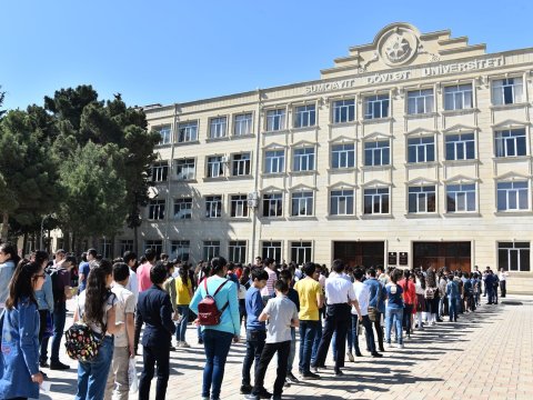 Sumqayıt Dövlət Universitetində 40 faizədək tələbənin kəsiri var