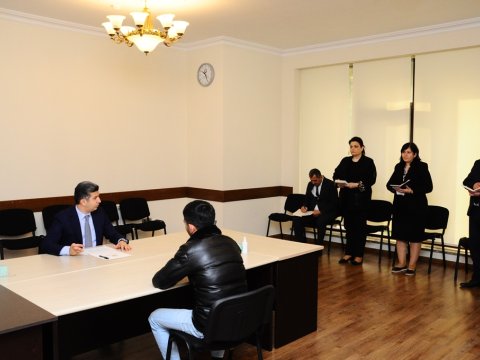 Naftalanda növbəti vətəndaş qəbulu keçirilib - FOTO
