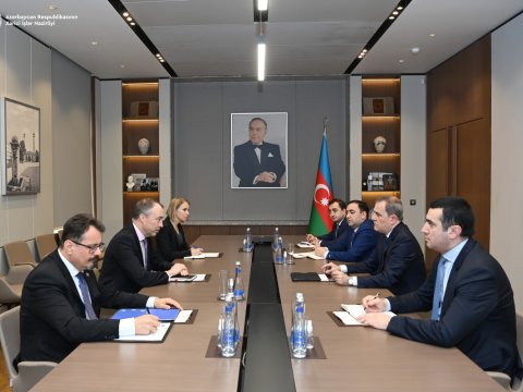 Ceyhun Bayramov Toivo Klaarla görüşdü - FOTO