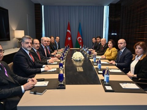 Azərbaycan və Türkiyə spikerləri görüşdü