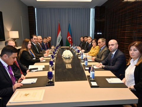 Sahibə Qafarova daha bir həmkarı ilə görüş keçirdi