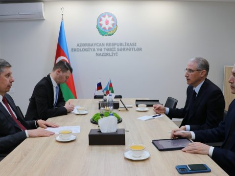 Muxtar Babayev Rusiya səfiri ilə görüşdü
