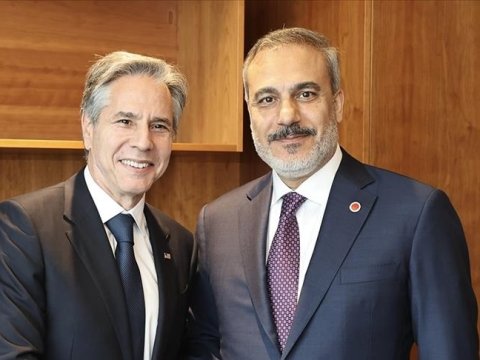 Hakan Fidan Blinkenlə Azərbaycan və Ermənistanı müzakirə etdi