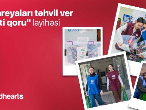 “Batareyaları təhvil ver, təbiəti qoru” layihəsi çərçivəsində 1362 kq batareya toplanıb