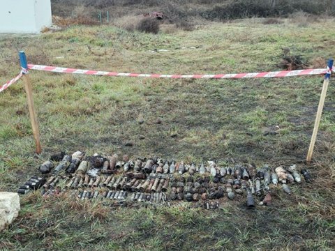 Ağdamda partlamamış döyüş sursatları aşkarlandı - VİDEO