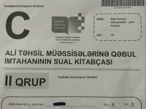 Buraxılış imtahanında sual kitabçaları şagirdlərə veriləcək 