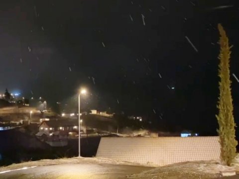 Laçın yenidən ağ örpəyə büründü - FOTOLAR