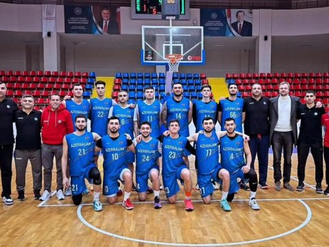 Basketbol millimiz bu gün Kosovonu qəbul edəcək