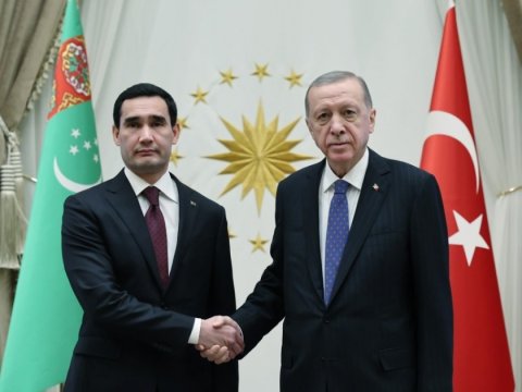Ərdoğana “Türkmənistanın fəxri ağsaqqalı” adı verildi