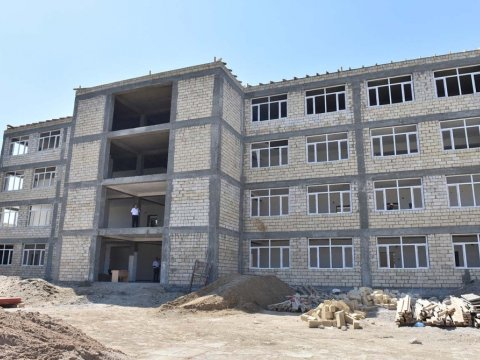 Xocalıdakı məktəbdə son tamamlanma işləri aparılır - Nazir