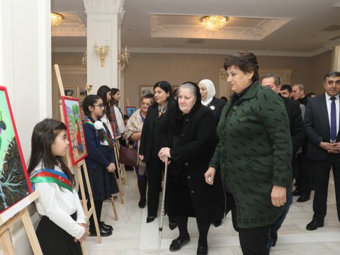 Abşeronda Xocalı soyqırımı qurbanları yad edilib - FOTO
