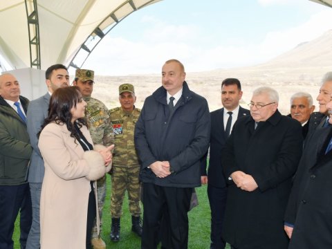 Biz böyük xalqın nümayəndələriyik - Prezident