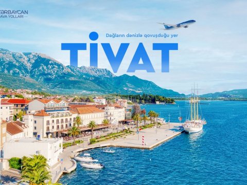 AZAL Tivat şəhərinə bilet satışına start verdi