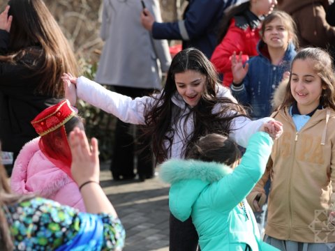 Laçında ilk Su çərşənbəsi belə qeyd edildi - FOTO
