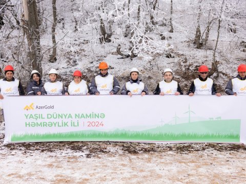 Daşkəsəndə ekoloji aksiya - FOTO