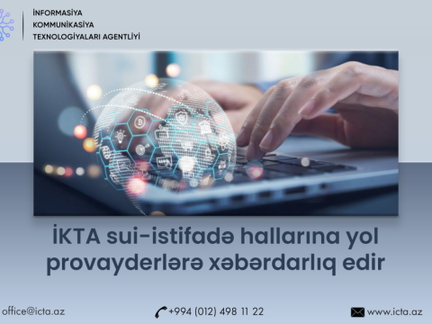 Dövlət Agentliyindən provayderlərə xəbərdarlıq