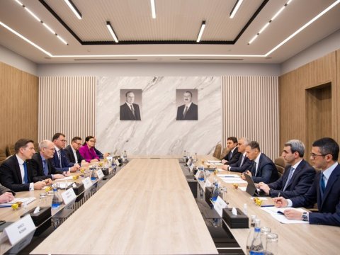 Rəşad Nəbiyev alman şirkətlərinin nümayəndələri ilə görüşdü