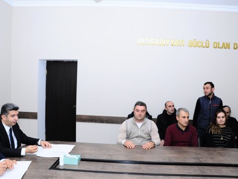 Naftalanda növbəti səyyar qəbul keçirilib - FOTO