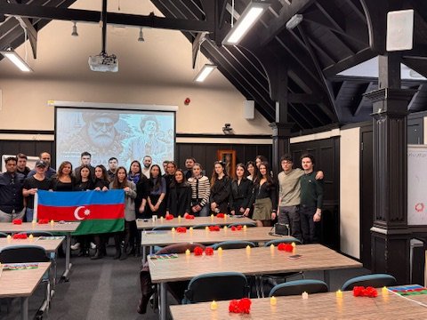 Qlazqo universitetində Xocalı faciəsinin qurbanları anılıb - FOTO