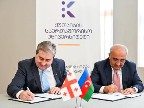 UNEC-in rektoru Gürcüstanda səfərdədir - FOTO