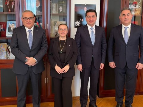 Hikmət Hacıyev BMT-nin Bakı ofisinin əməkdaşları ilə görüşdü